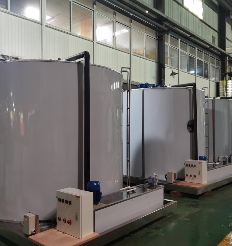 20 TON GÜN YAPRAK BUZ MAKİNASI