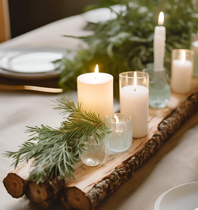 Décoration écoresponsable et naturelle pour un événement