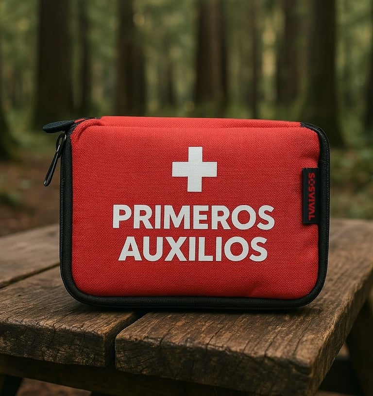 Botiquines y material de primeros auxilio spara actuar de inmediato ante c cualquier emergencia