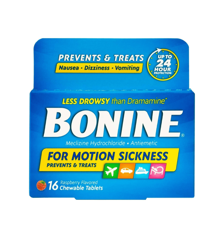 Chewable Tablets for Motion Sickness