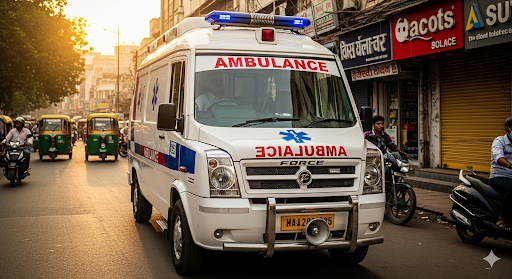 24x7 ambulance service in Bhubaneswar for safe and reliable hospital transport by Oracle Care