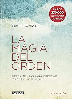Portada del libro La magia del orden de Marie Kondo