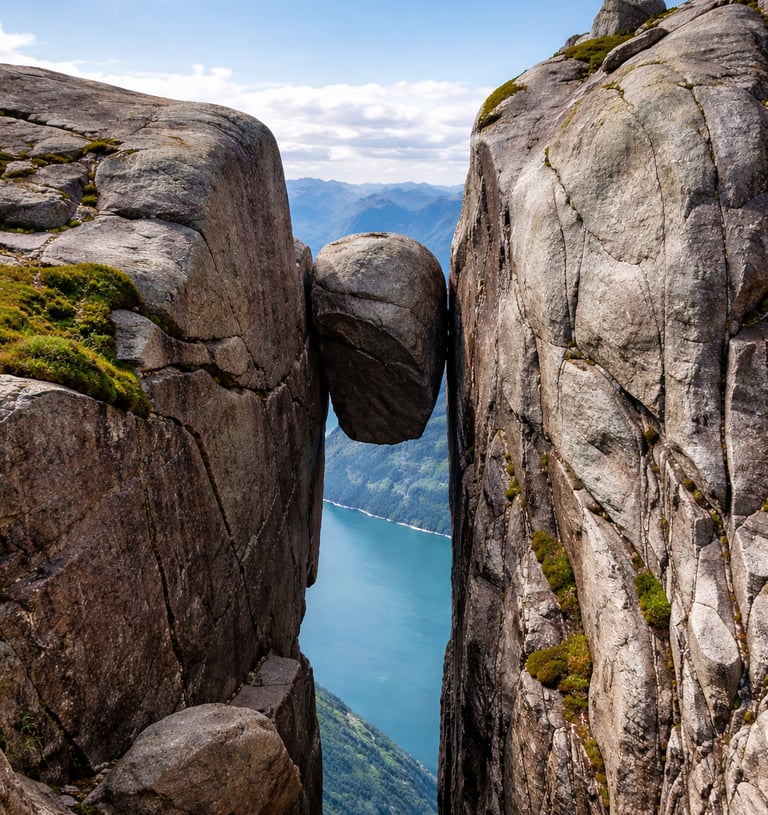 Tour por los fiordos noruegos con Extrenorway. kjerag