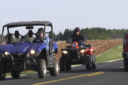 ATV and UTV Amsoil lubricants