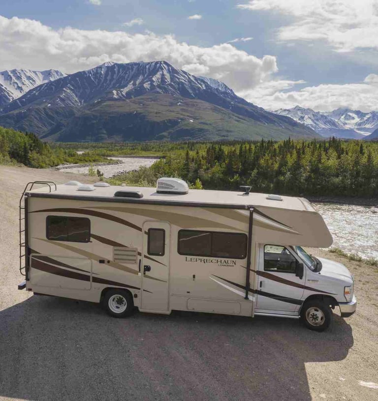 Motorhome RV using the Amsoil products