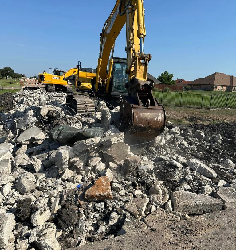 Digging the Concrete