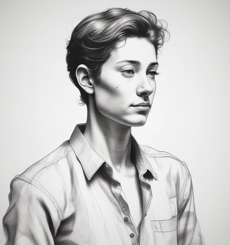 A minimalist landscape painting with gentle pastel shades.