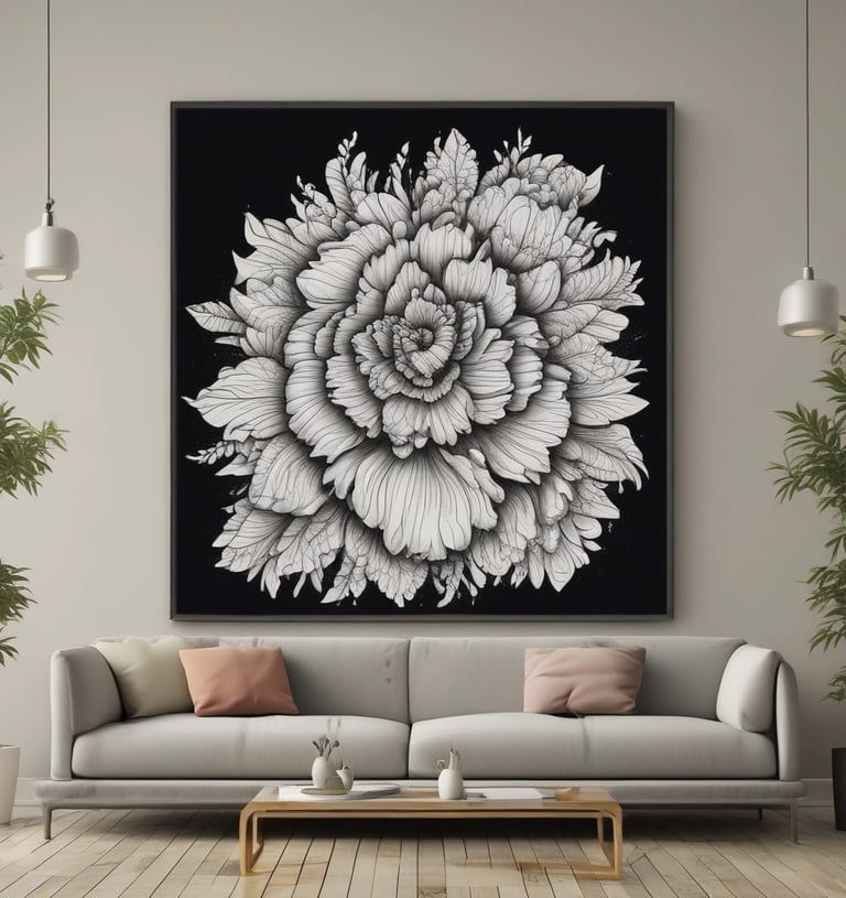 A person watching an online course on a tablet with headphones on