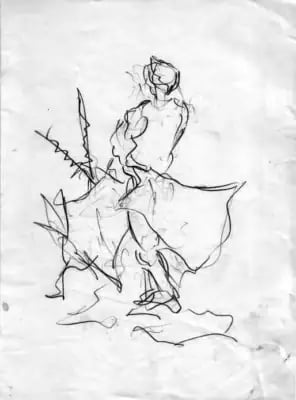 Early drawings by Gregory Christeas