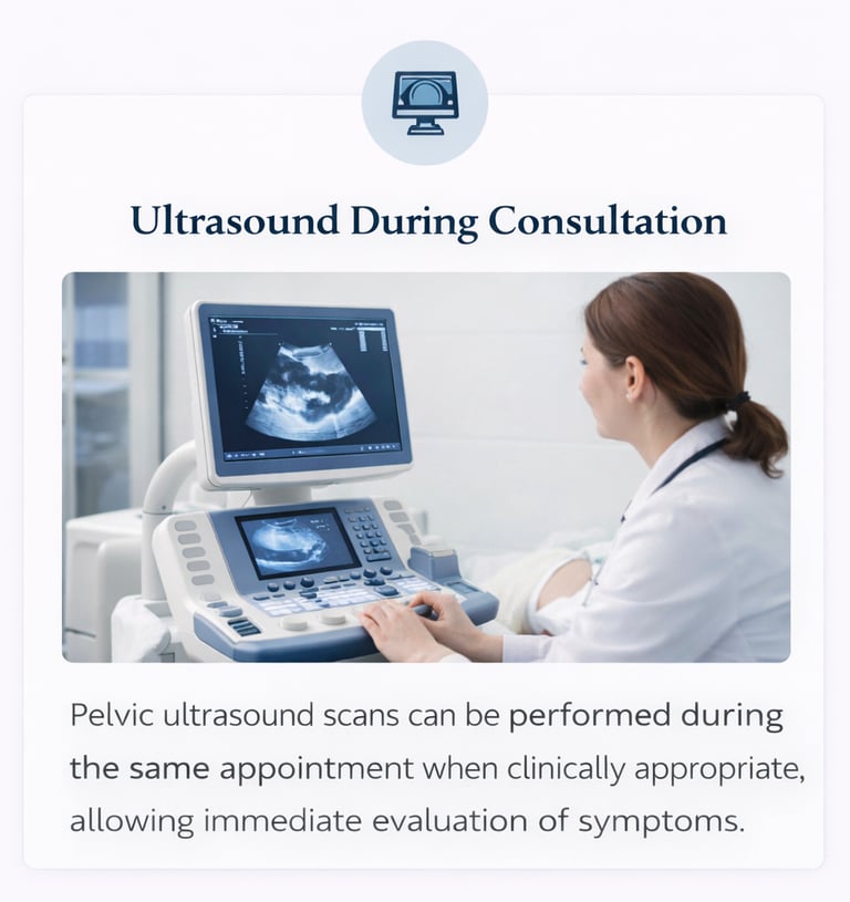 Pelvic ultrasound