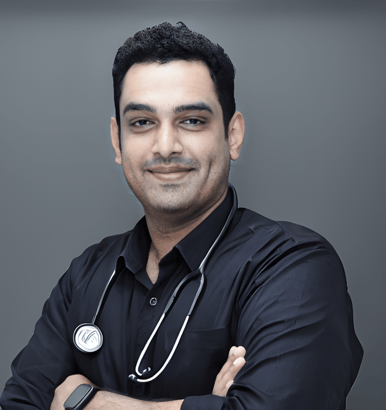 Photo of Dr. Abhishek Krishna, leading radiation oncologist and oncology consultant in Mangalore.
