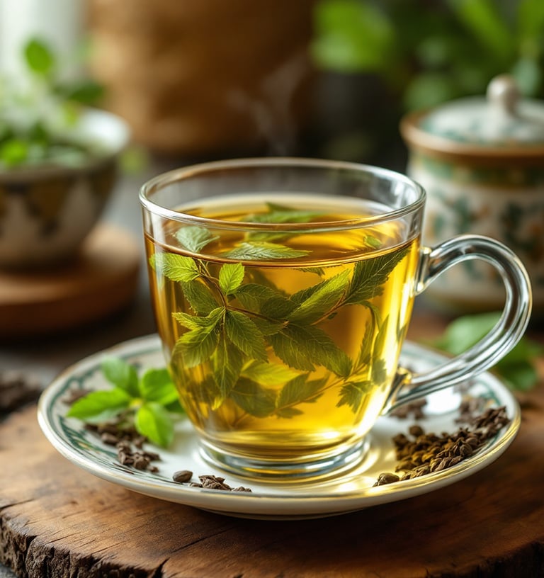a cup of tea 