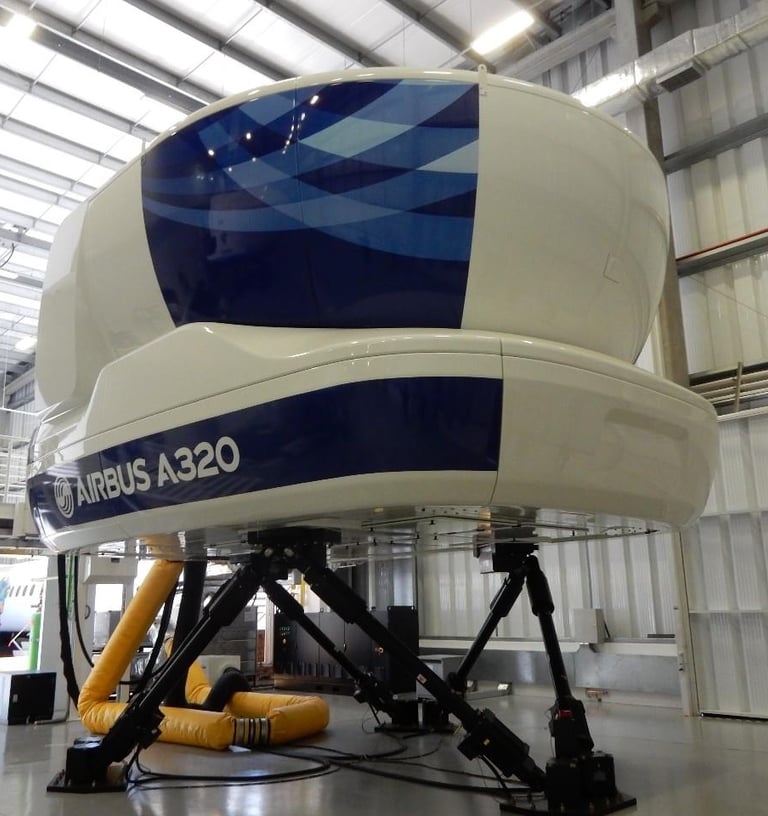 flycheck tailored training airbus a320 flight simulator