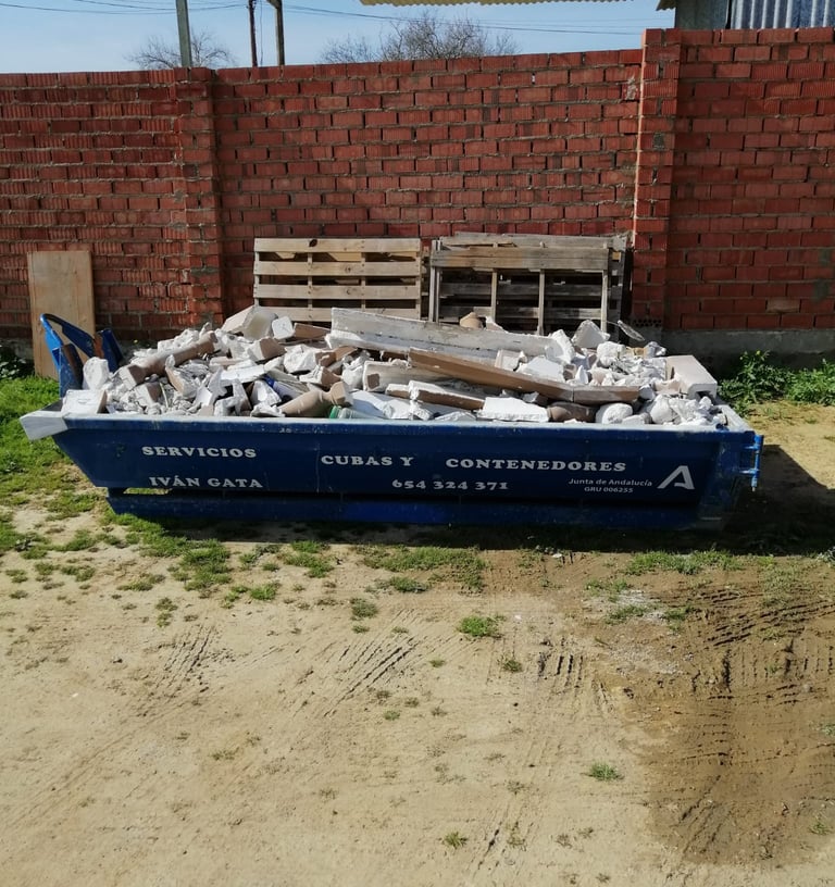 cubas para escombros