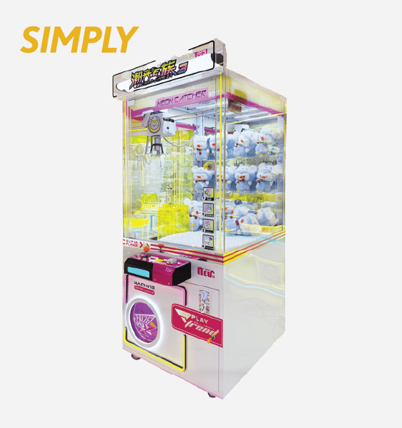 Champagne E 3 Claw Machine (Rose)