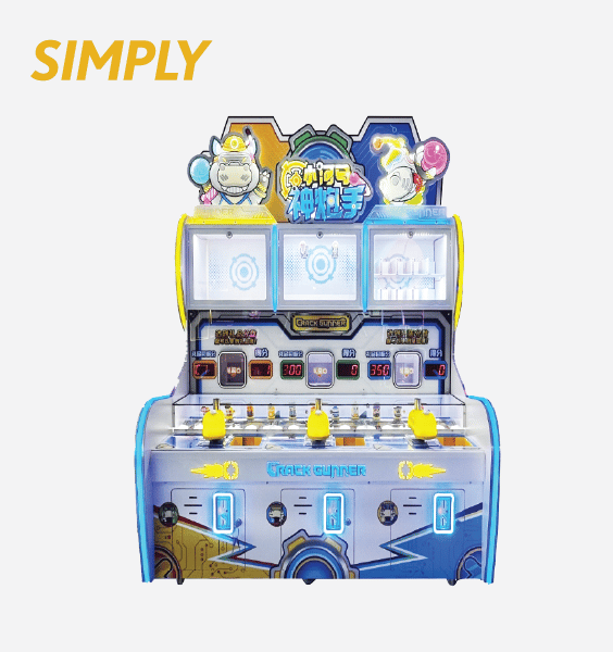 Little Hippo God Gunner (3 People) Claw Machine