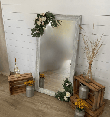 grand miroir vintage