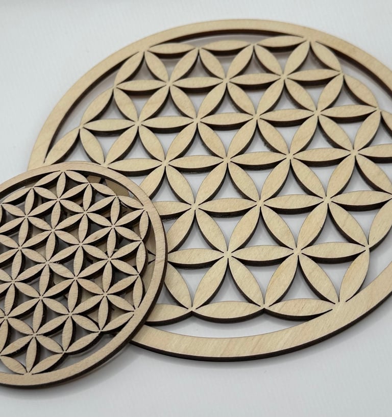 Des fleurs de vies parfaites pour recharger les pierres