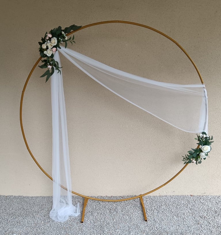 drapé blanc