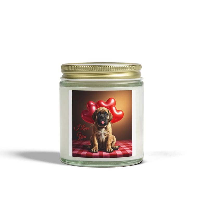 scented candle i love you