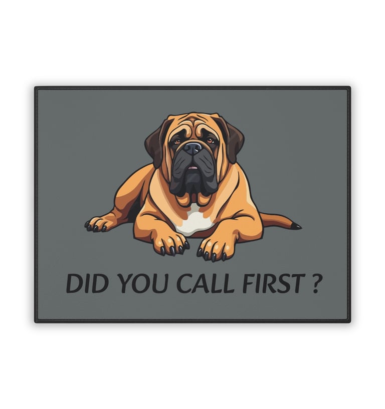 Mastiff door mat