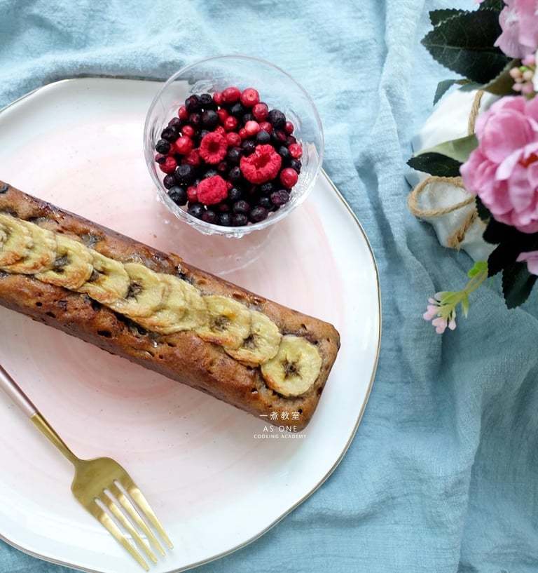 Gluten-free Quickbread Banana Mixed Berries