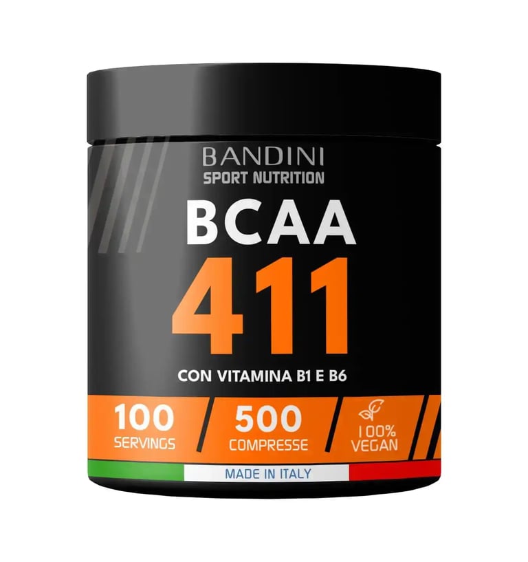 BCAA 4:1:1 CON VITAMINA B1 E B6 Performa Specialists by Dott. Alessandro Rossin