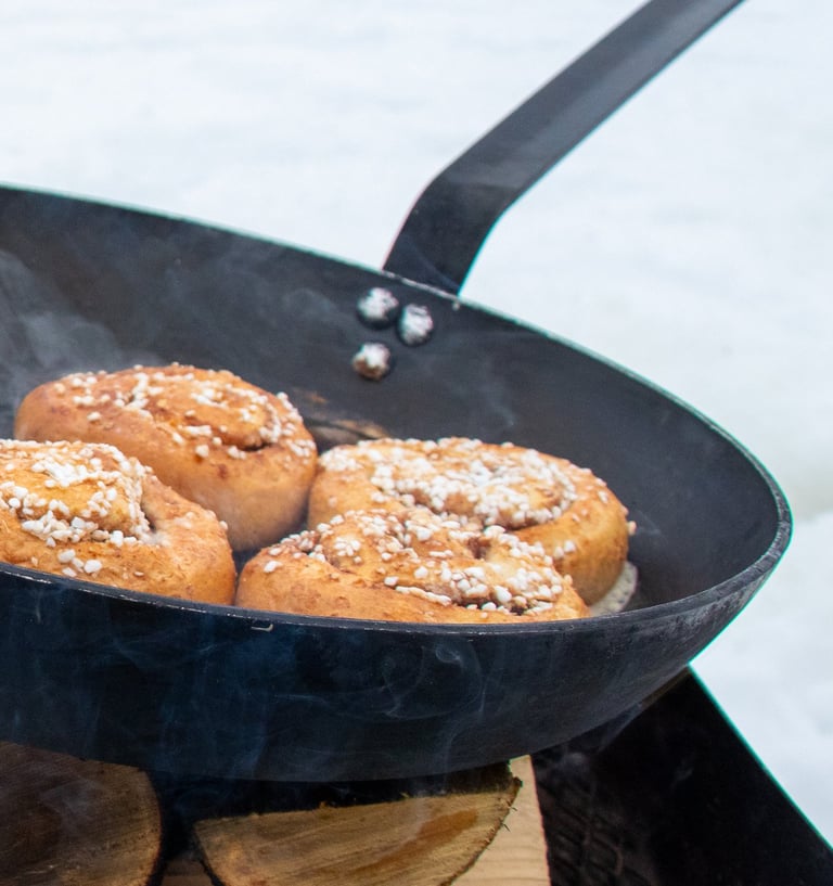 kanelbulle sur du feu
