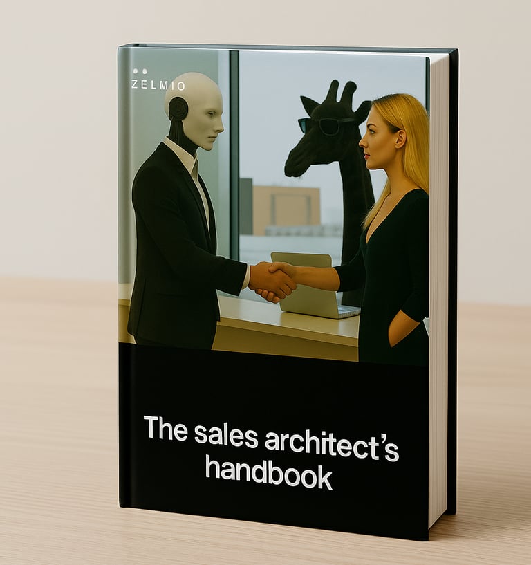 a book cover of the sales and sales manual