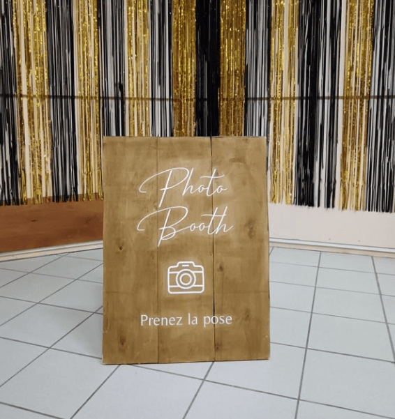 panneau photobooth