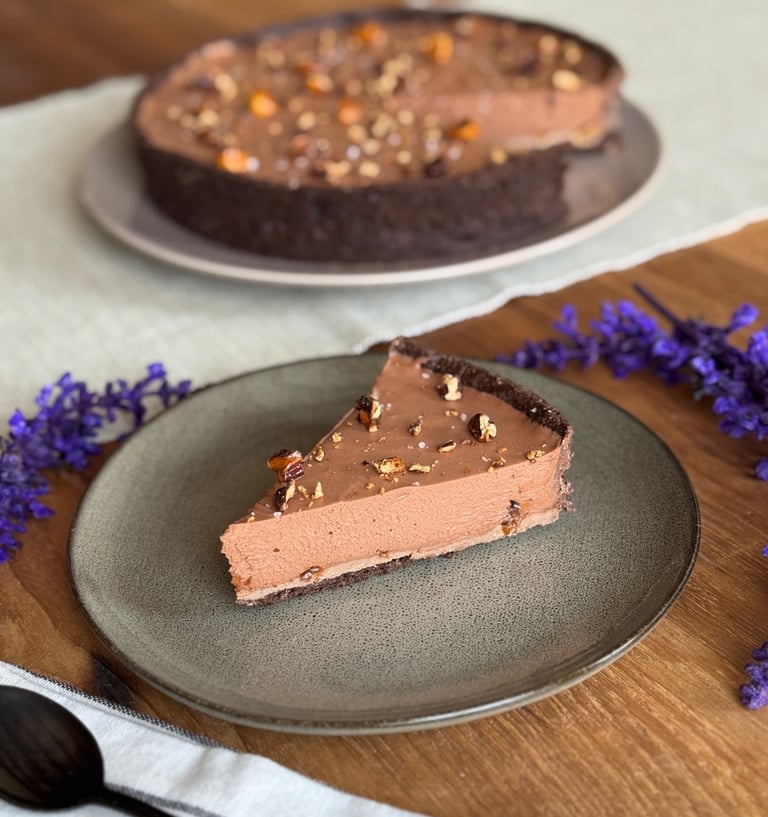 Tarte mousse au chocolat