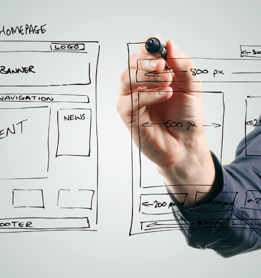 Website development planning