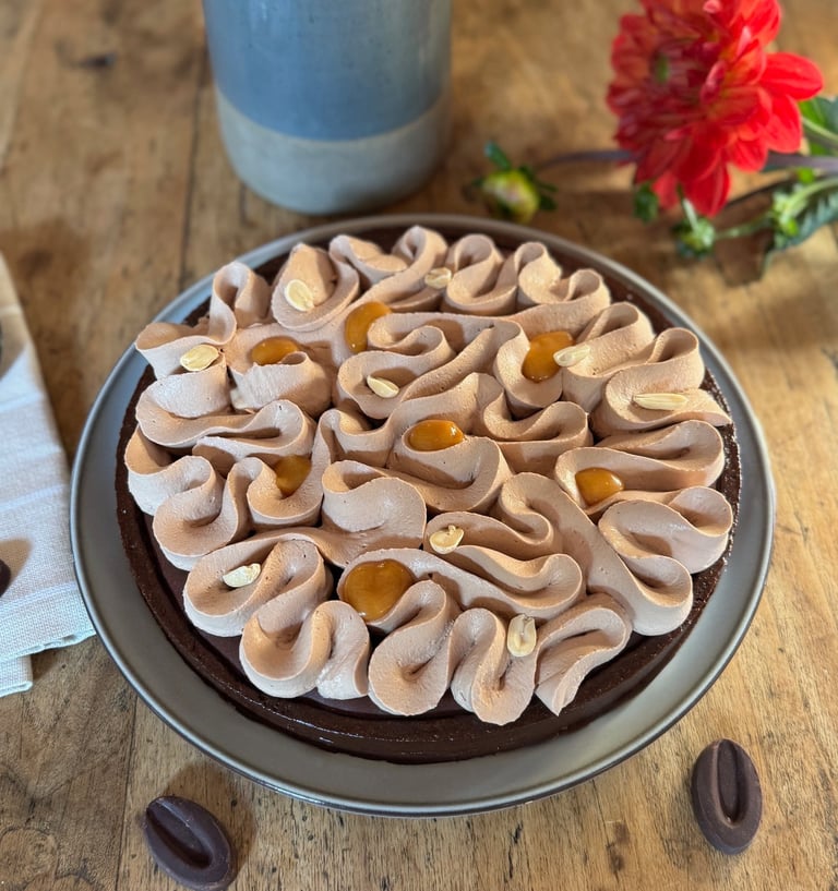Tarte façon Snickers
