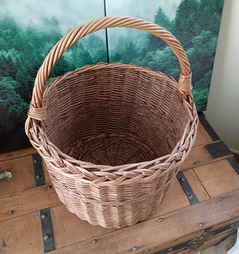 Grand panier rond