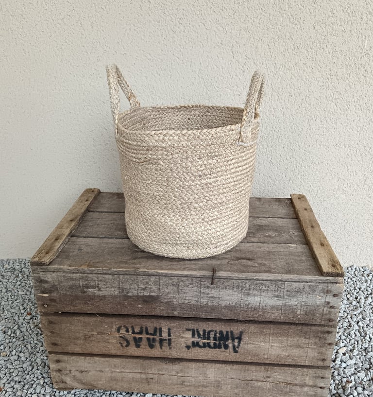 panier jute petit format
