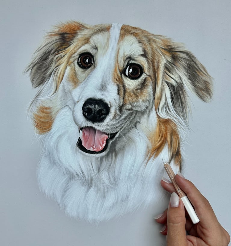 Pet portrait commission