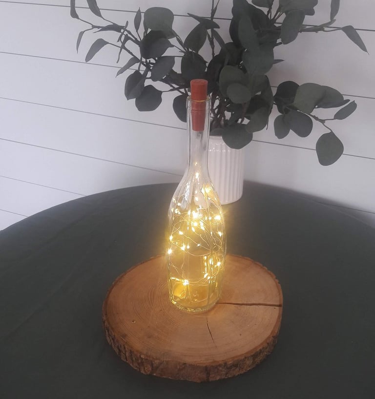 bouteille lumineuse