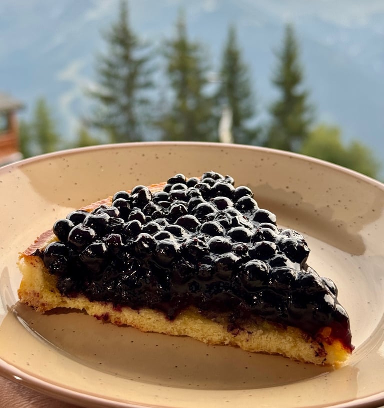 tarte aux myrtilles