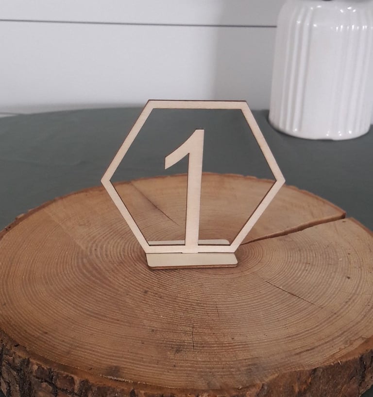 numéro de table en vois