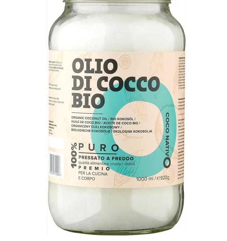 OLIO DI COCCO BIOLOGICO Performa Specialists by Dott. Alessandro Rossin