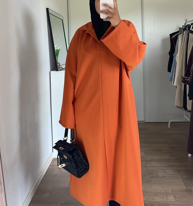 Robe orange