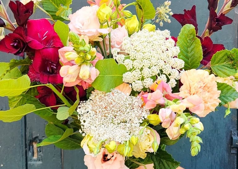 Bouquet fleurs locales de saison