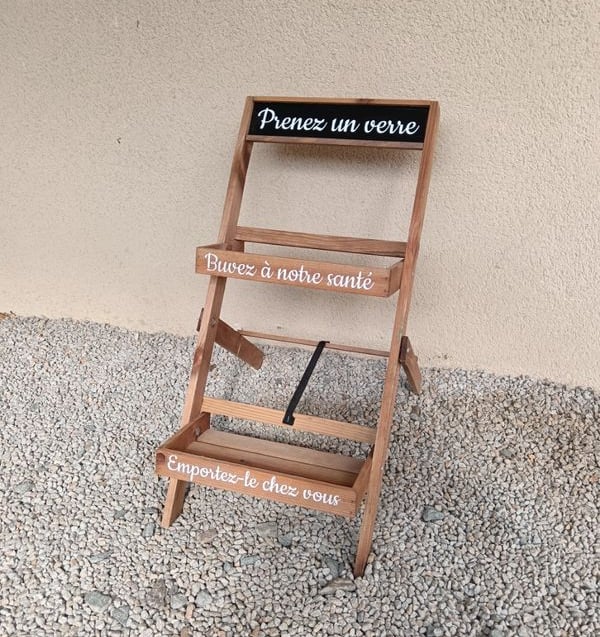 Etagère porte gobelets