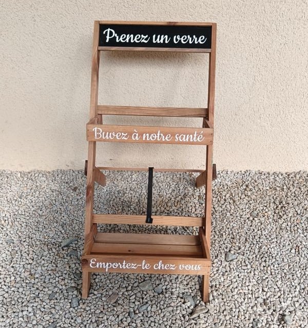 Etagère porte gobelets