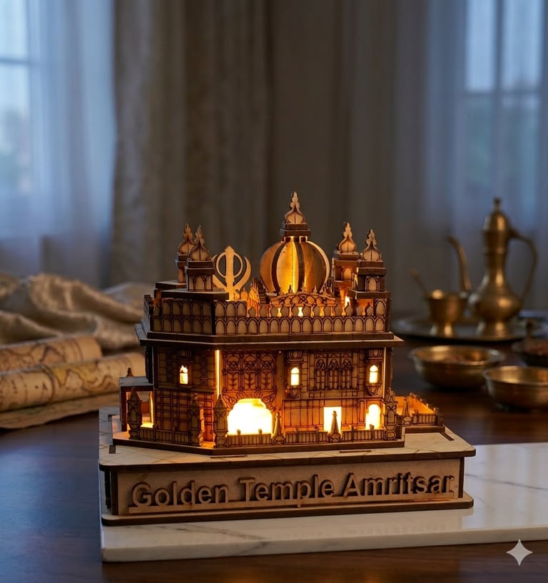 golden temple 3D model