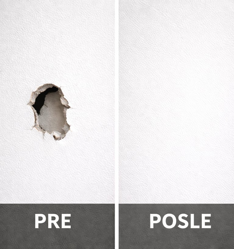 Popravka gipsanih konstrukcija