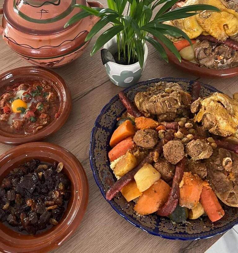 traiteur tajines, couscous, halal, agen