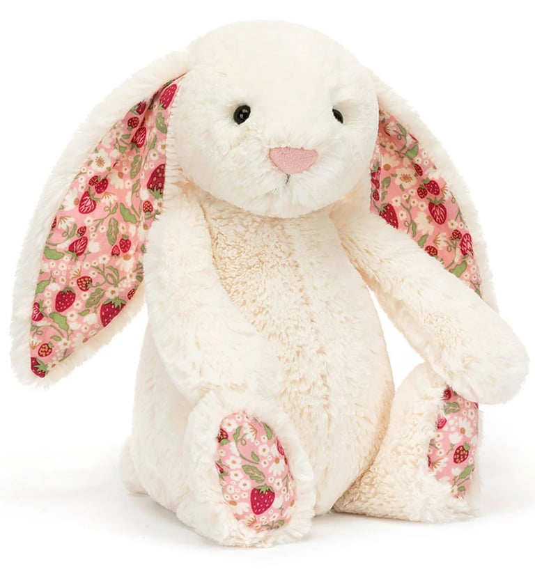 doudou lapin blanc
