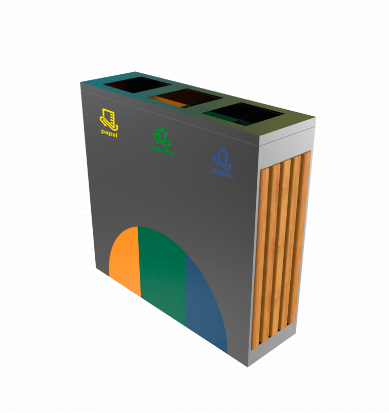 BOTE BARCELONA CON MADERA