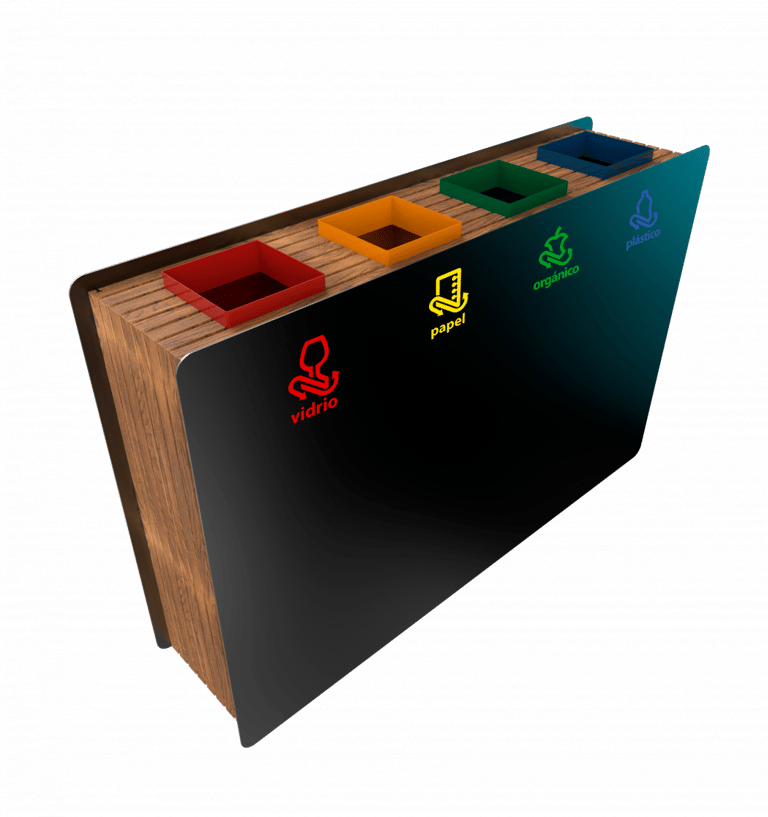 BOTE DE MADERA OSLO CUADRUPLE